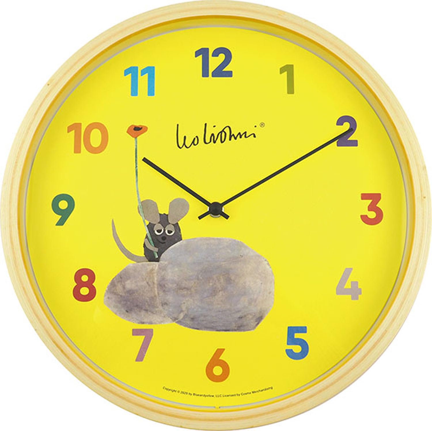 【新品未使用】レオ・レオニ 壁掛け時計 Amazon.co.jp: エルコミューン 壁掛け時計 レオレオニ Wall Clock
